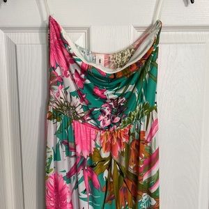 Strapless Maxi Dress